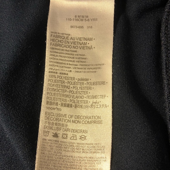 Boys 5-6 Converse Star Chevron Navy Zip Track Jacket, soft lining - Picture 6 of 9